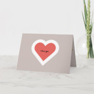 Ich Liebe dir so viel Emoji Valentine! Feiertagskarte