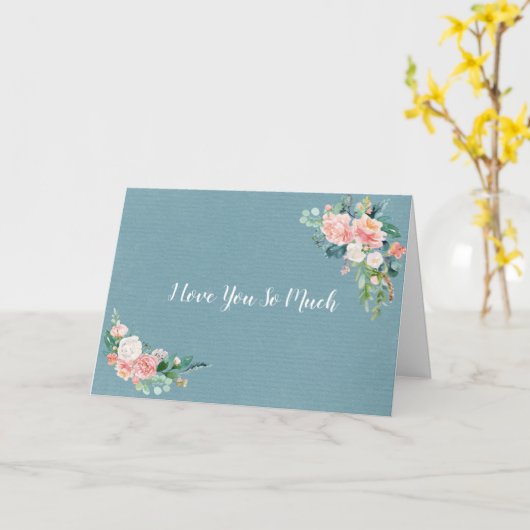 Ich Liebe dir so viel Karte (Gelbe Blume)