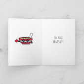 Ich Liebe dir so viel Sushi Puff Karte (Innenseite)