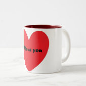 Ich Liebe dir Tasse (VorderseiteRechts)