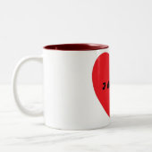 Ich Liebe dir Tasse (Links)
