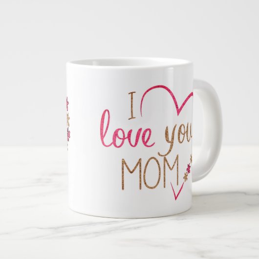 Ich Liebe dir Tasse (Vorderseite Rechts)