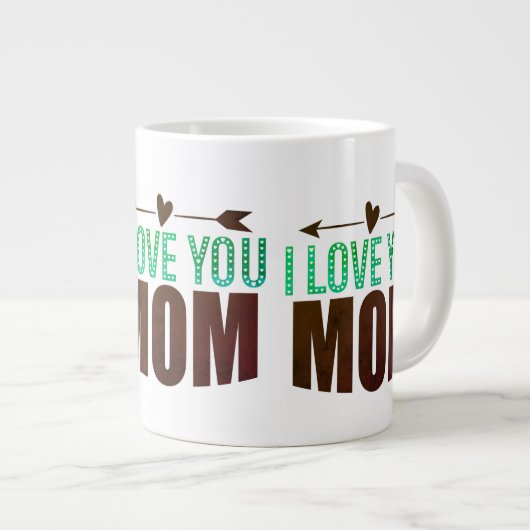 Ich Liebe dir Tasse (Vorderseite Rechts)