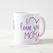 Ich Liebe dir Tasse (Vorderseite Rechts)