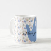 Ich Liebe dir Tasse Kaffee (Vorderseite Links)