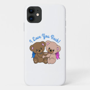 Ich Liebe dir Teddybären, die umarmt sind Case-Mate iPhone Hülle