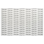 Ich Liebe dir Text Stoff (Fat Quarter (45,7 x 55,9 cm))
