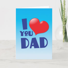 Ich Liebe dir VATER! Karte