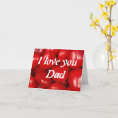 Ich Liebe dir Vater Karte (Gelbe Blume)
