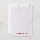 Ich Liebe dir viel! Jubiläum/Valentinenkarte (Rückseite)