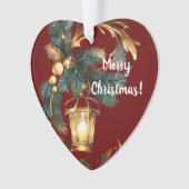 Ich Liebe dir Weihnachten Ornament (Vorderseite)