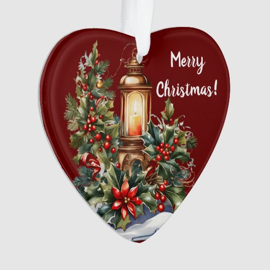 Ich Liebe dir Weihnachten Ornament (Vorderseite)