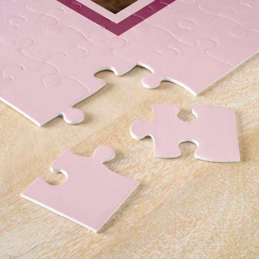 Ich Liebe dir weißes Blume Puzzle (Seite)