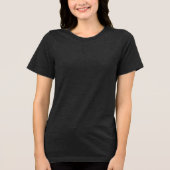Ich liebe Discgolf Tri-Blend Shirt (Vorderseite)