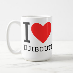 Ich liebe Djibouti  Kaffeetasse