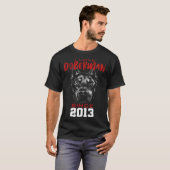 Ich liebe Dobermann seit 2013 T-Shirt (Vorne ganz)