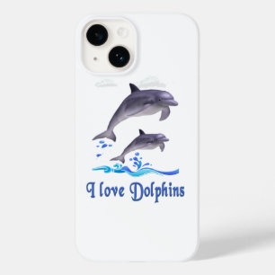 Ich liebe Dolphins Case-Mate iPhone 14 Hülle