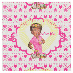 ich liebe donald trump stoff
