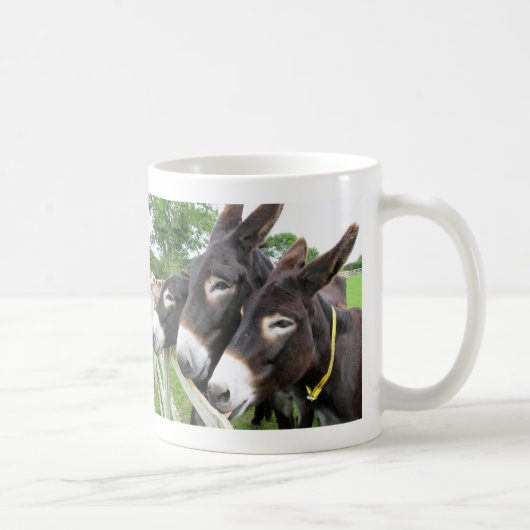 Ich Liebe Donkeys! Kaffeetasse (Rechts)