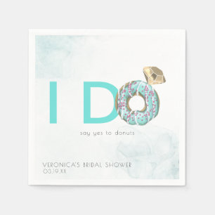 Ich Liebe   Donut-Themensch bridal Shower Personal Serviette