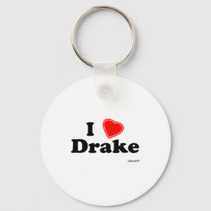 Ich liebe Drake T-Shirt  Schlüsselanhänger