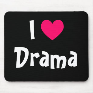 Ich liebe Drama Mousepad