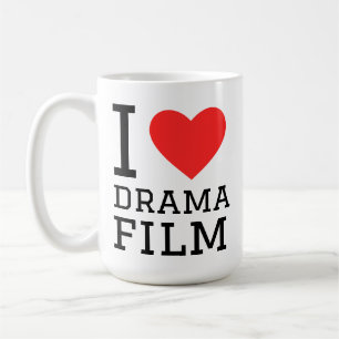 Ich liebe Dramenfilm Kaffeetasse