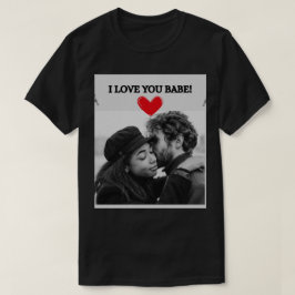 Ich Liebe, du Babe Black Kurz-Sleeve Männer T - Sh T-Shirt