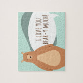 Ich Liebe, du Bär-y-Much-Valentins Jigsaw-Puzzle Puzzle (Vertikal)