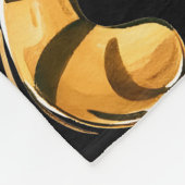 Ich Liebe, du Fleece Blanket (Ecke)