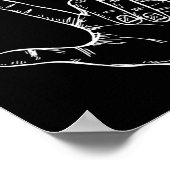 Ich Liebe, du händest Gebärdensprache Butterfly Au Poster (Ecke)