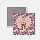 Ich Liebe, du hast dich sehr gebeugt! Hintergrund  Magnet (Vorderseite/Rückseite)
