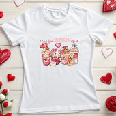 Ich Liebe, du hast viel zu tun, rosa Valentin. T-Shirt