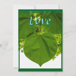 Ich Liebe, du magst die Bäume Liebe der Sonne Dankeskarte