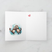 Ich Liebe, du magst keinen anderen Valentinstag Karte (Innenseite)