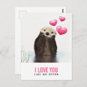 Ich Liebe, du magst nichts mehr Postkarte (Vorne/Hinten)