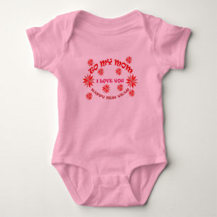 Ich Liebe du Mama, Baby Bodysuit Strampler