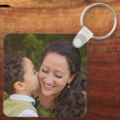 Ich Liebe, du Mama, die Foto Schlüsselanhänger Mut (Rückseite)