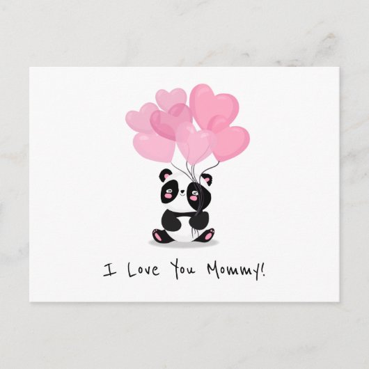 Ich Liebe, du Mama-Muttertag | Postkarte (Vorderseite)