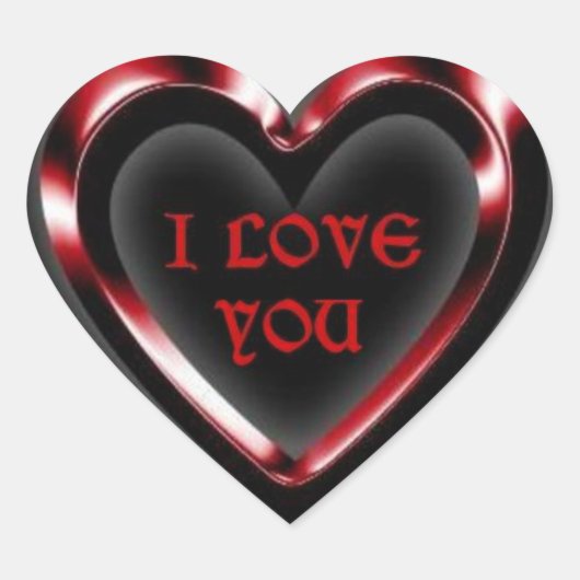 Ich Liebe, du Sticker (Vorderseite)