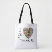 Ich Liebe, du Thorns und alle Tasche (Vorderseite)