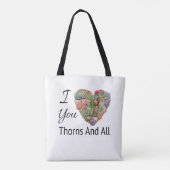 Ich Liebe, du Thorns und alle Tasche (Rückseite)