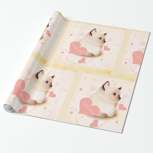 Ich Liebe, du tust Geschenkpapier (Ungerollt)