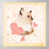 Ich Liebe, du tust Poster (Vorne)