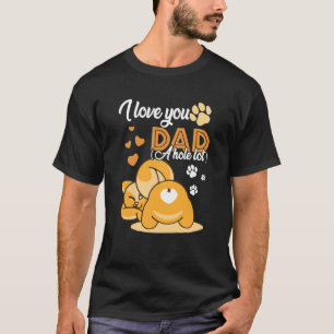 Ich Liebe, du Vater eine Hole Lot Cat Kitten Daddy T-Shirt