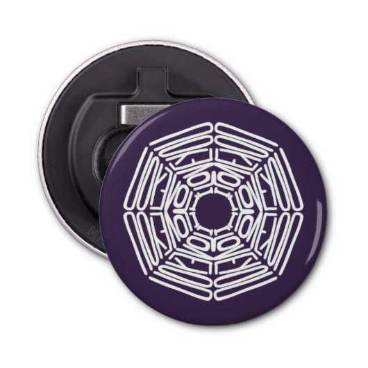 Ich Liebe, du versteckst Wörter Flaschenöffner (Vorderseite)