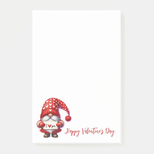 Ich Liebe, du wirst kommen Post-it Klebezettel (Vorderseite)