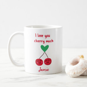 Ich Liebe, du würdest viel lustigen Valentinstag Kaffeetasse