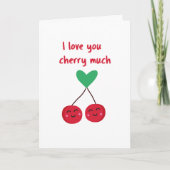 Ich Liebe, du würdest viel lustigen Valentinstag Karte (Vorderseite)