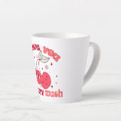 Ich Liebe, du würst viel Milchtasse (Rechte Ecke)